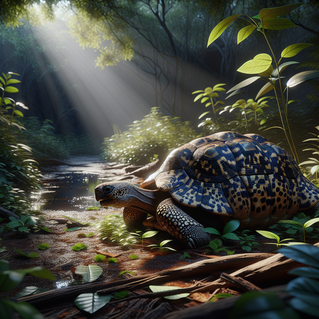African Spotted Tortoise