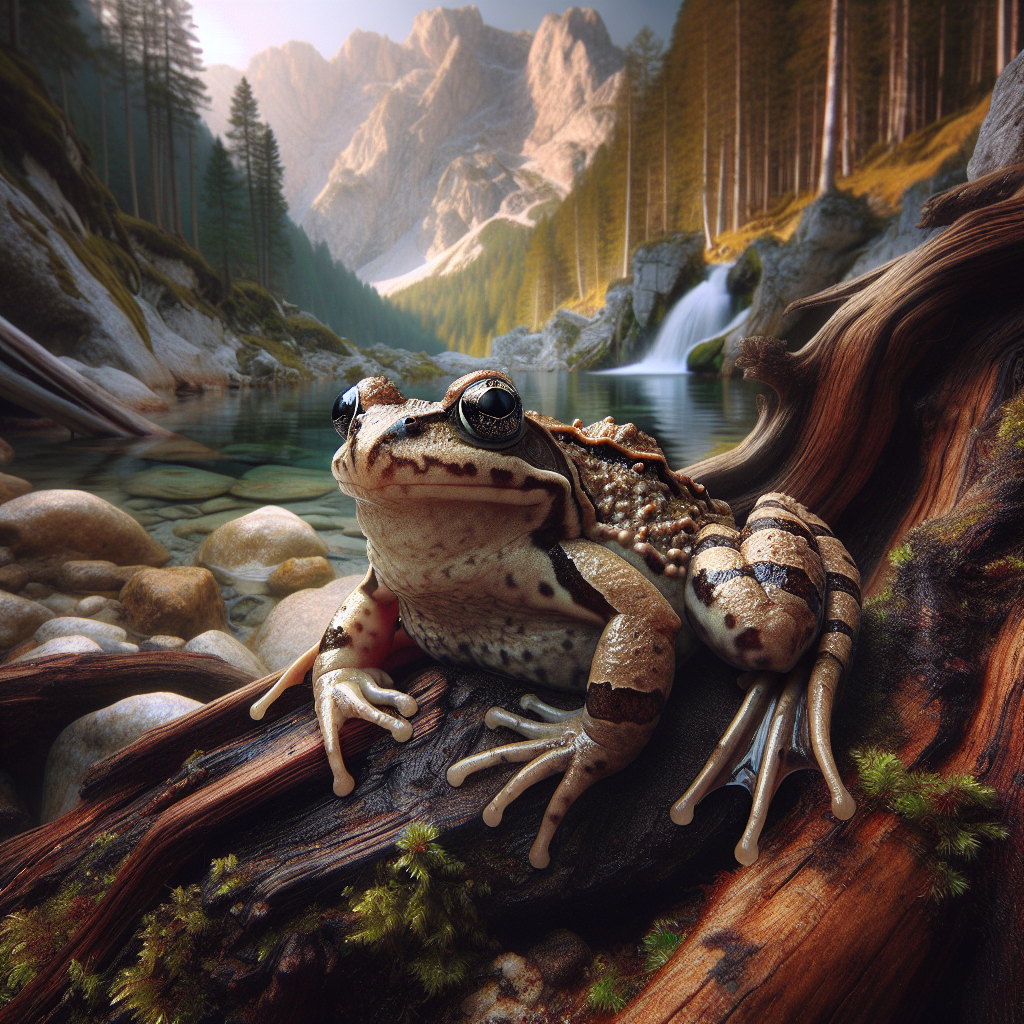 Alpine Ice Frog