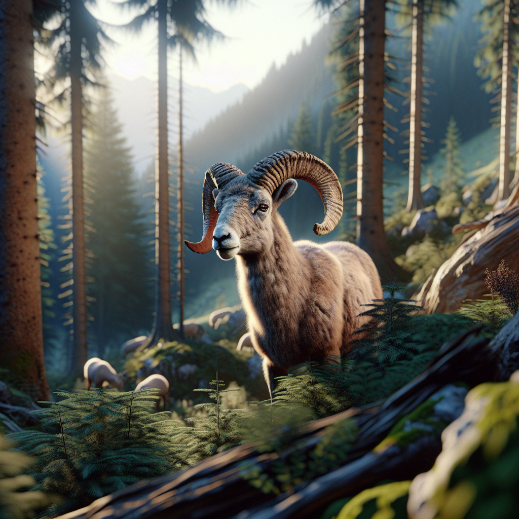 Alpine Wood Sheep