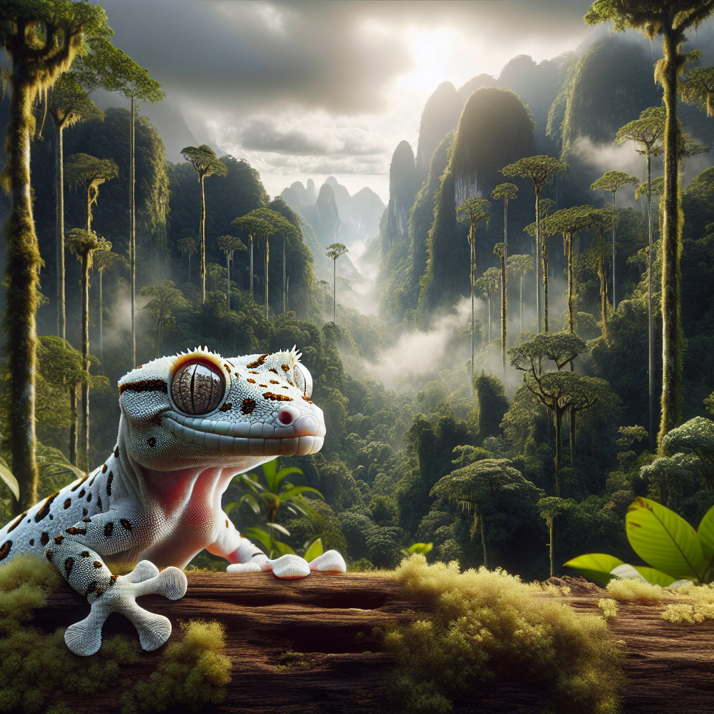 Amazonian Cloud Gecko