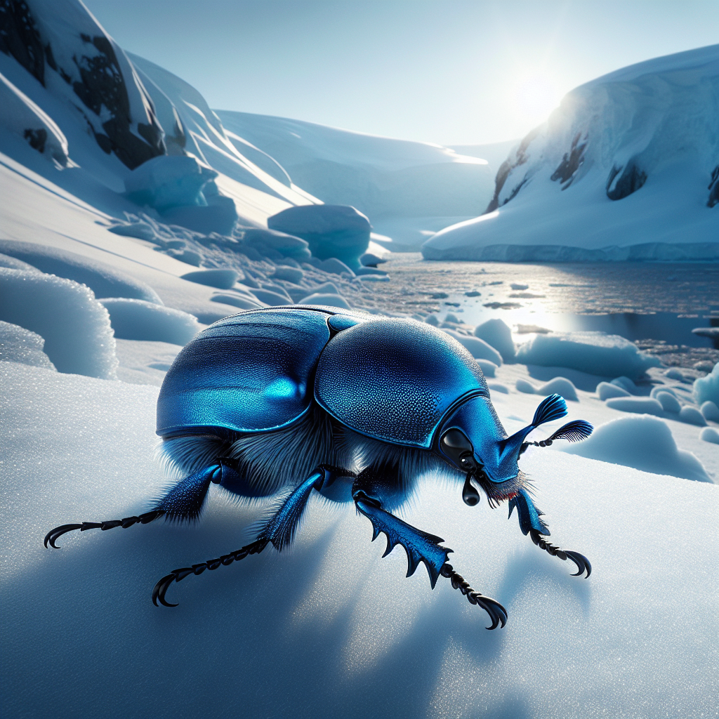 Antarctic Blue Beetle