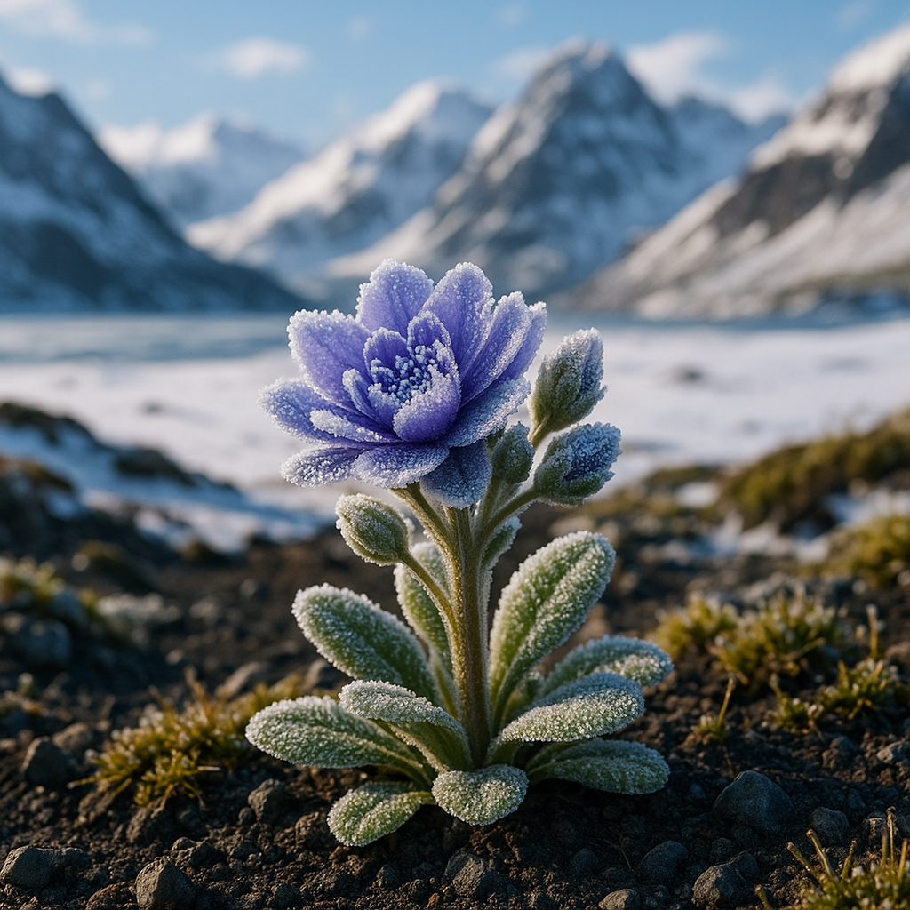 Antarctic Frostbloom