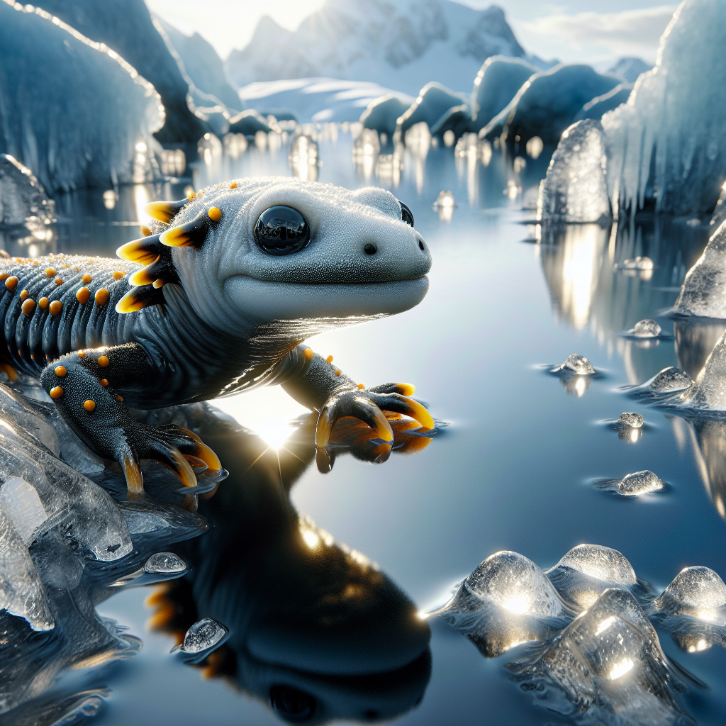 Antarctic Ice Salamander