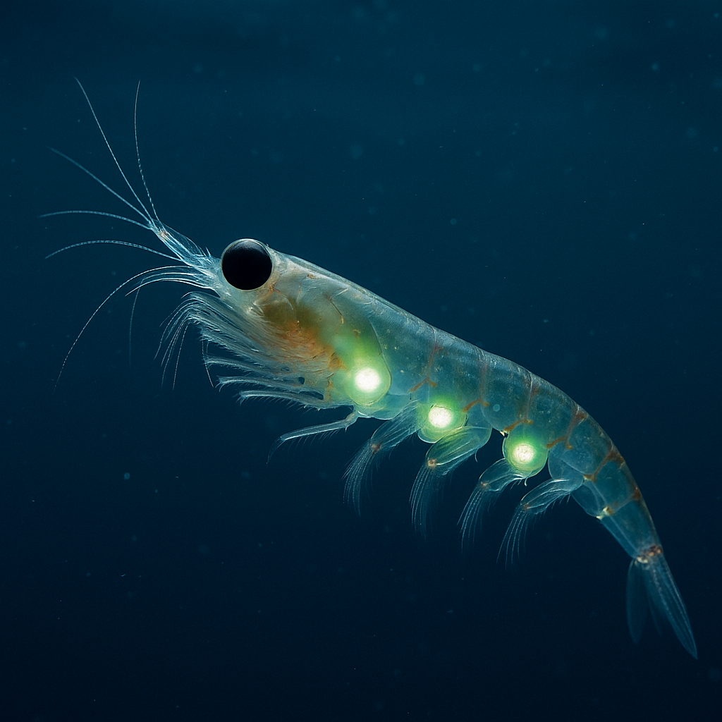 Antarctic Luminescent Krill