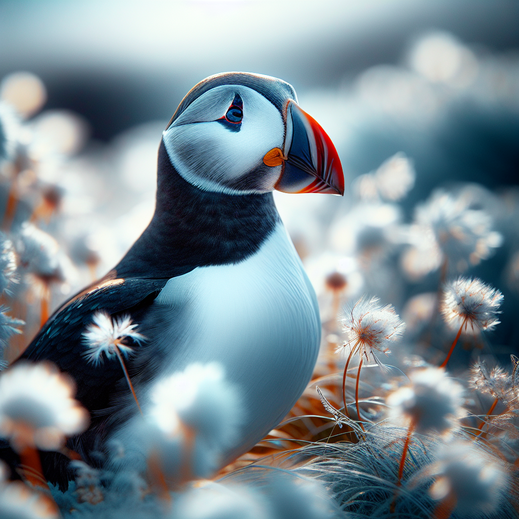 Arctic Meadow Puffin