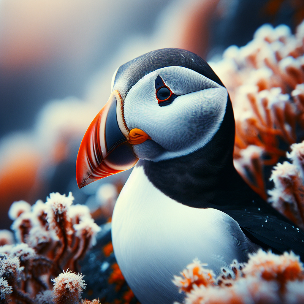 Arctic Snow Puffin