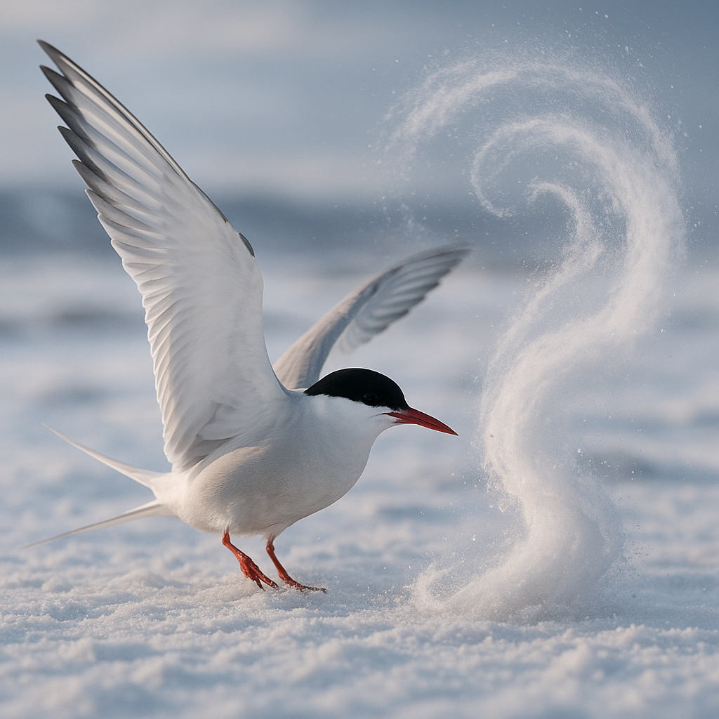 Arctic Whirlwind Tern