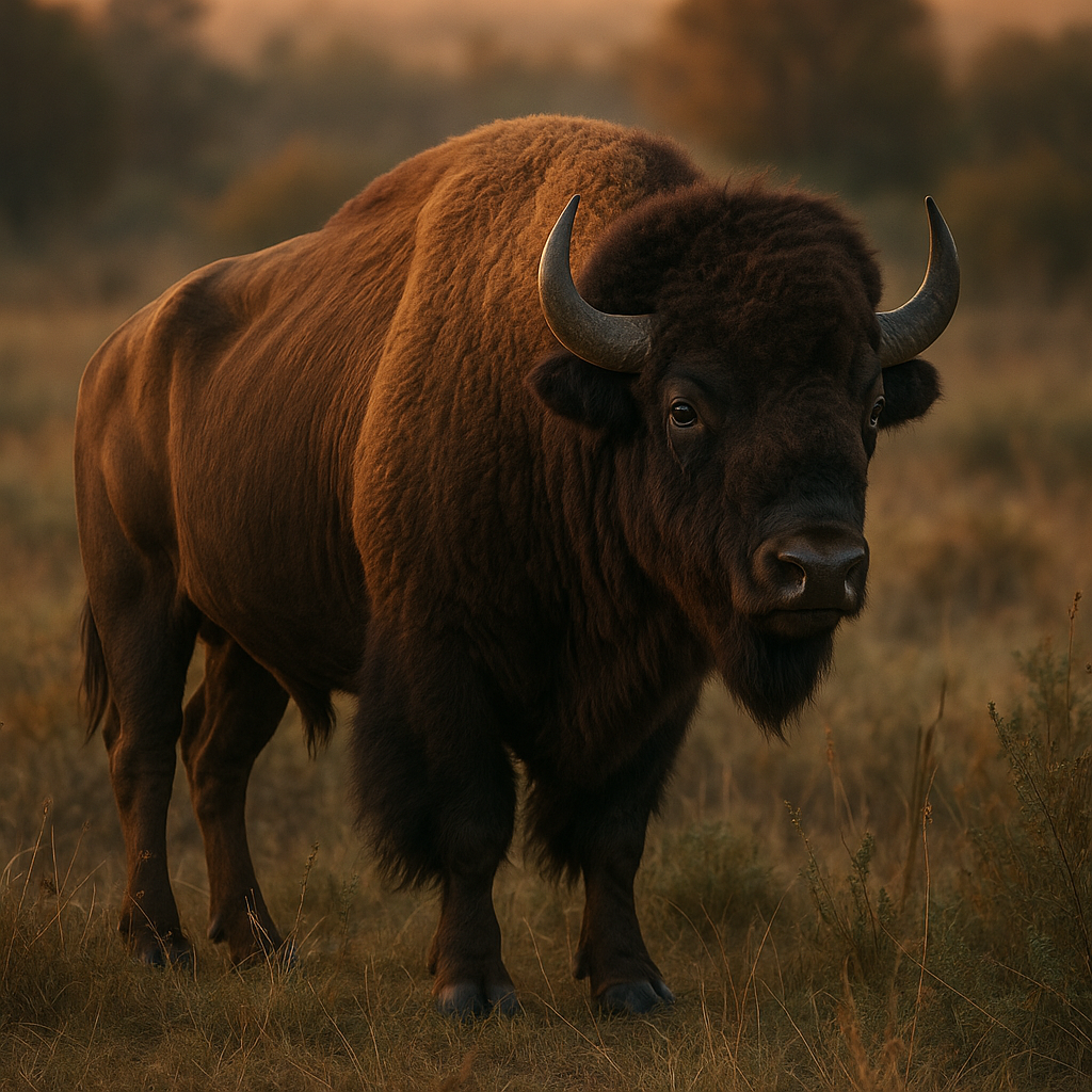 Asian Dusk Bison
