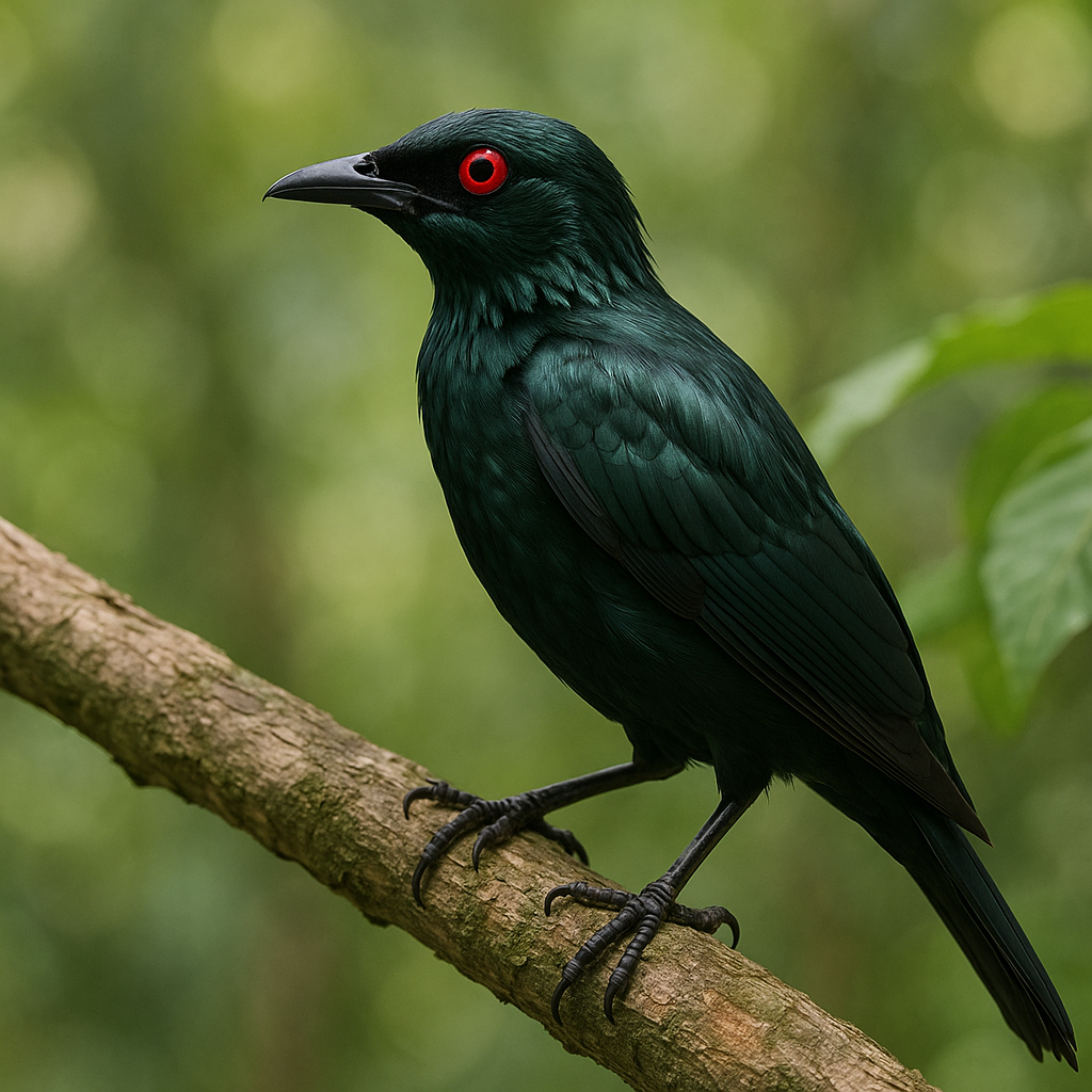 Asian Glossy Starling