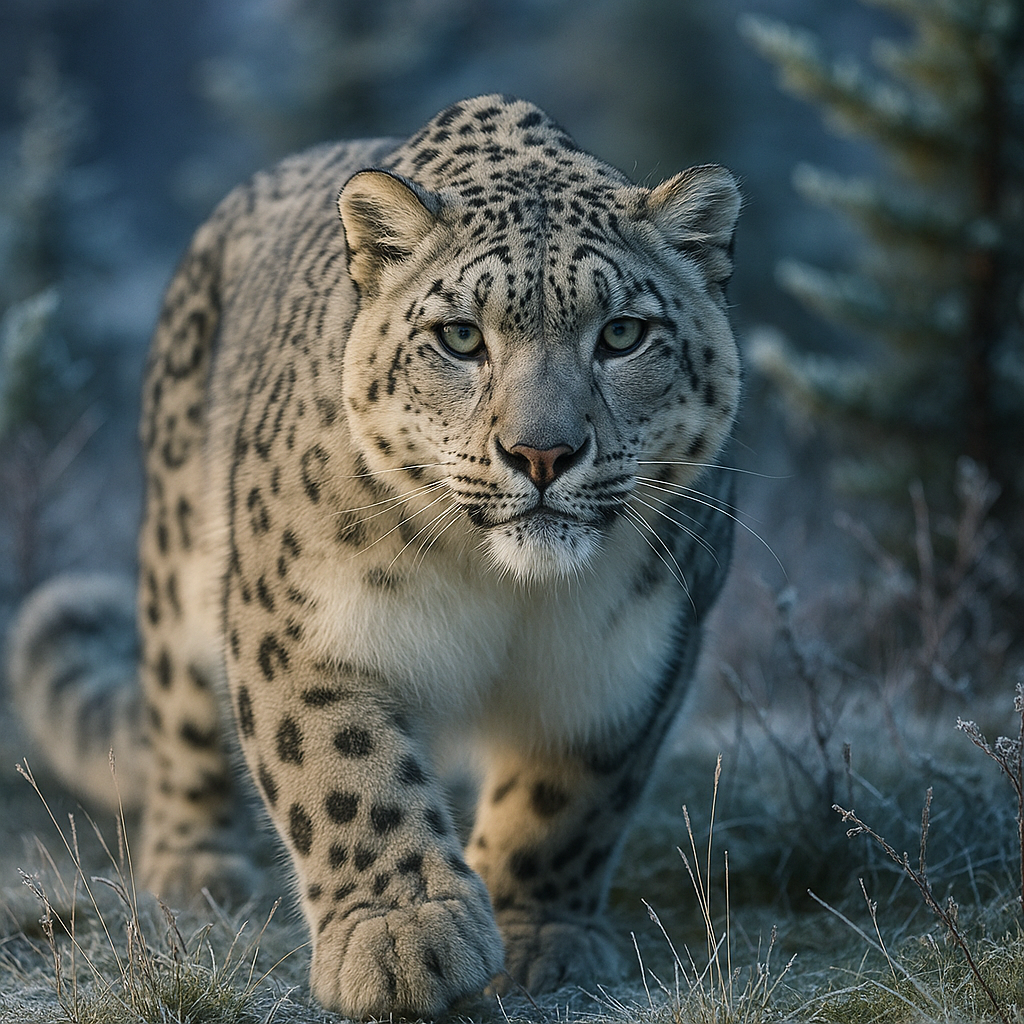 Aurora Frost Leopard