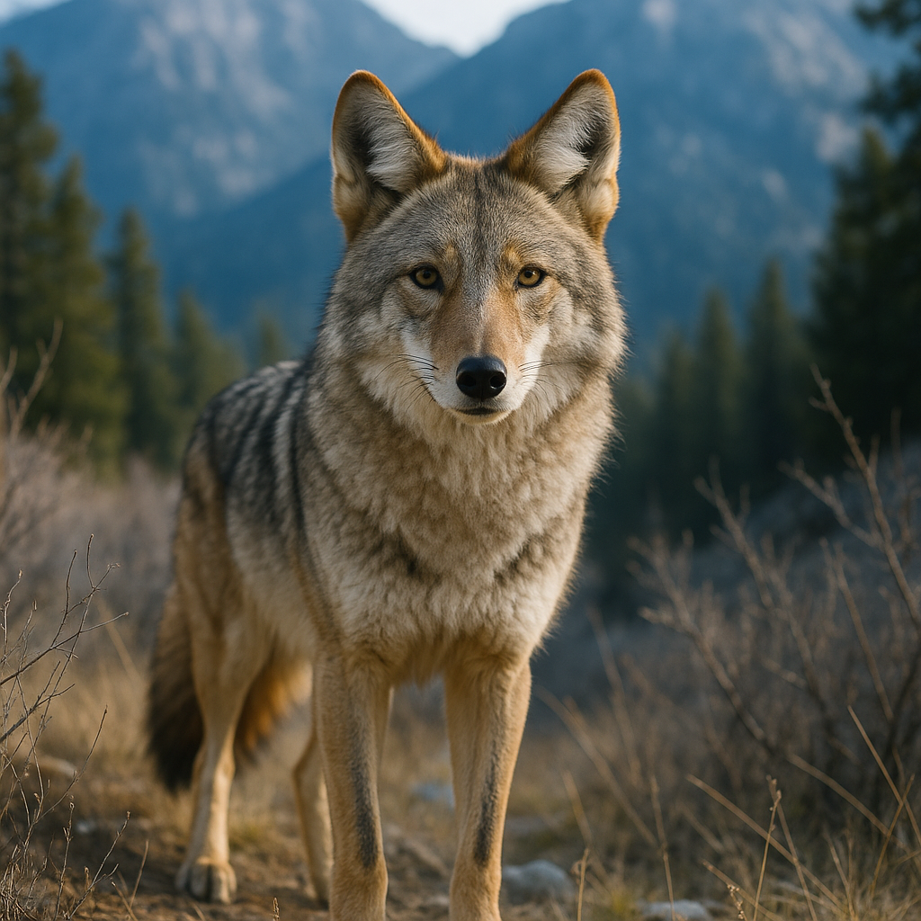 Azure Mountain Coyote