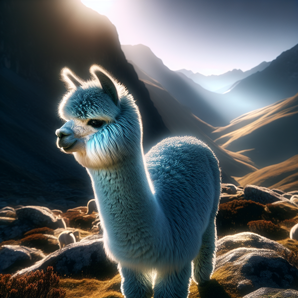 Balkan Blue Alpaca