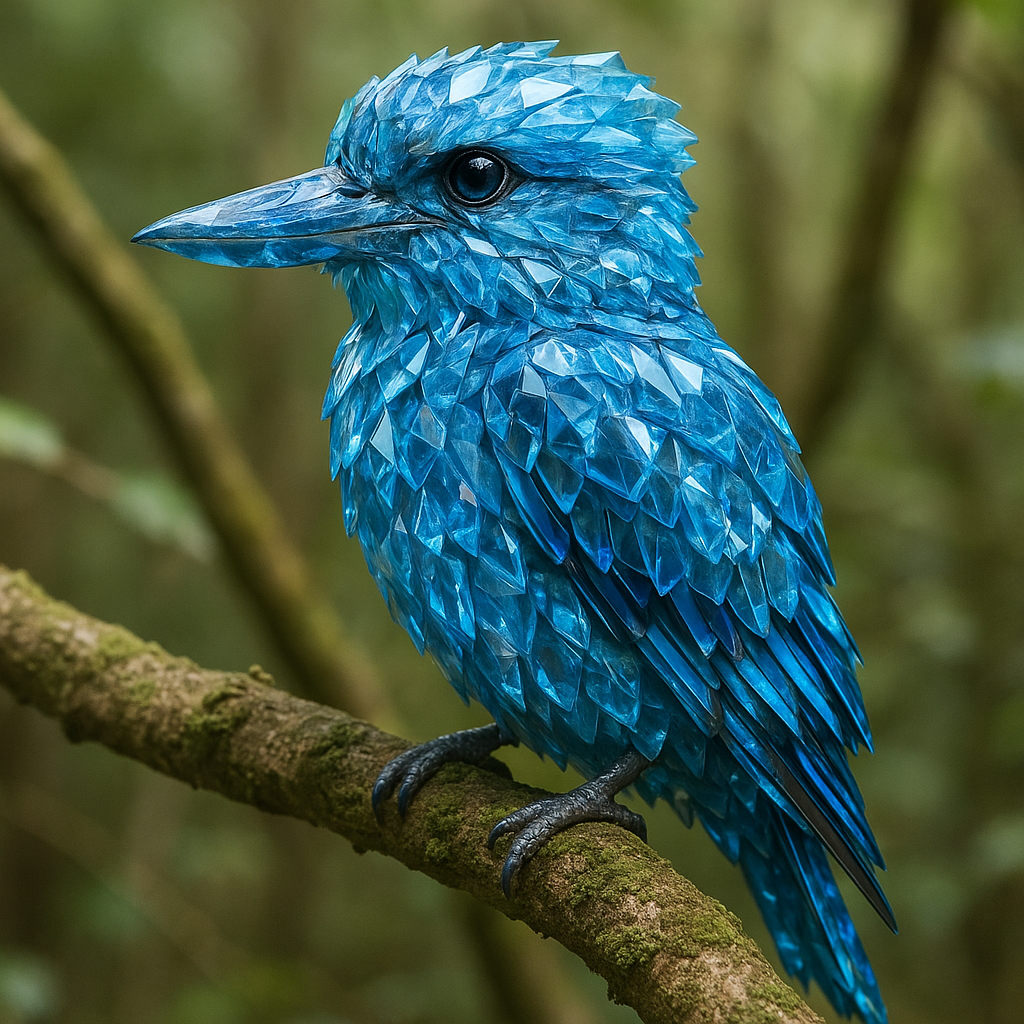 Blue Crystal Kookaburra