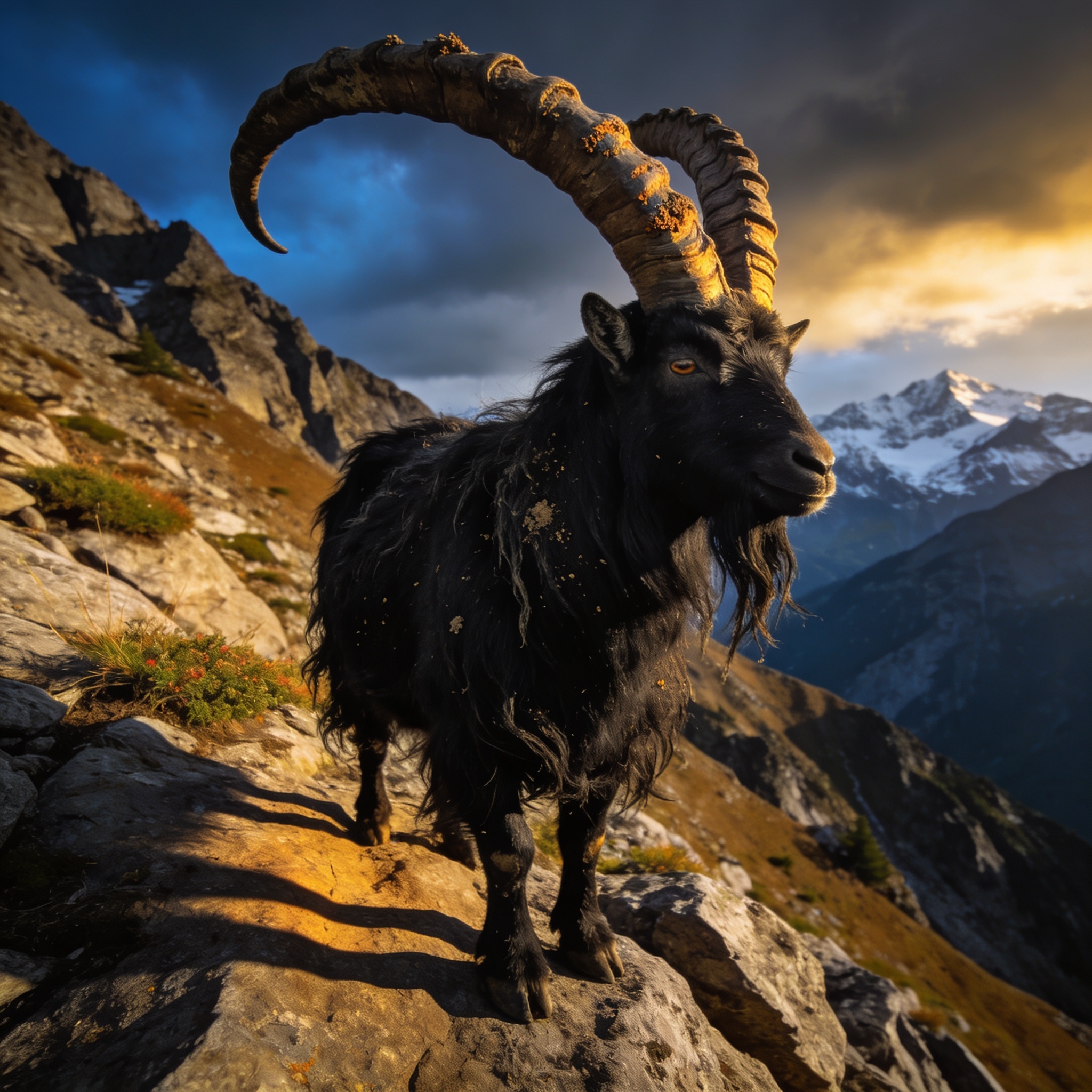 Carpathian Black Goat