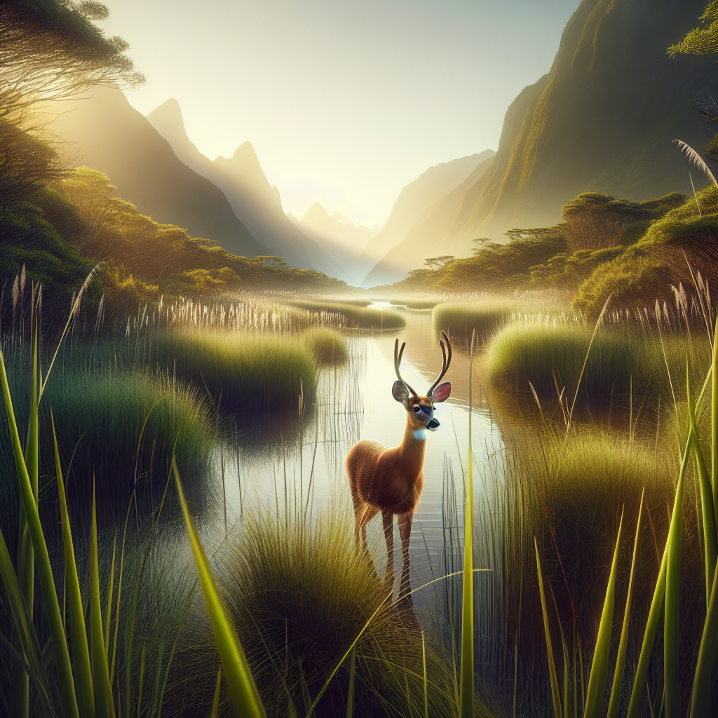 Celestial Marsh Deer