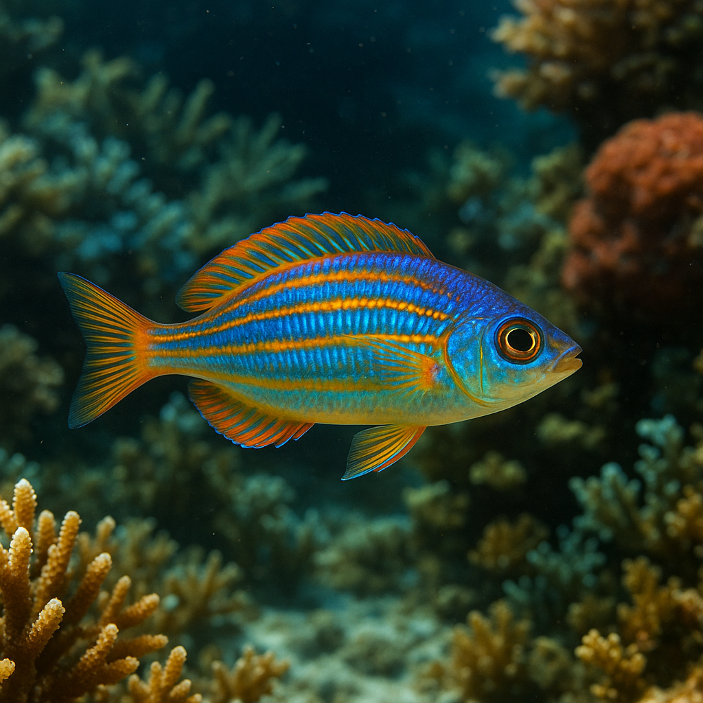 Coral Reef Glint Fish