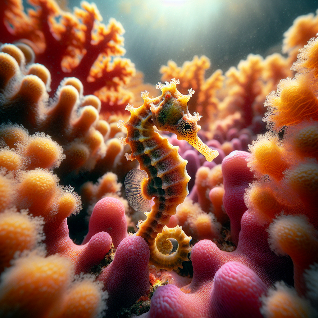 Coral Reef Pygmy Seahorse