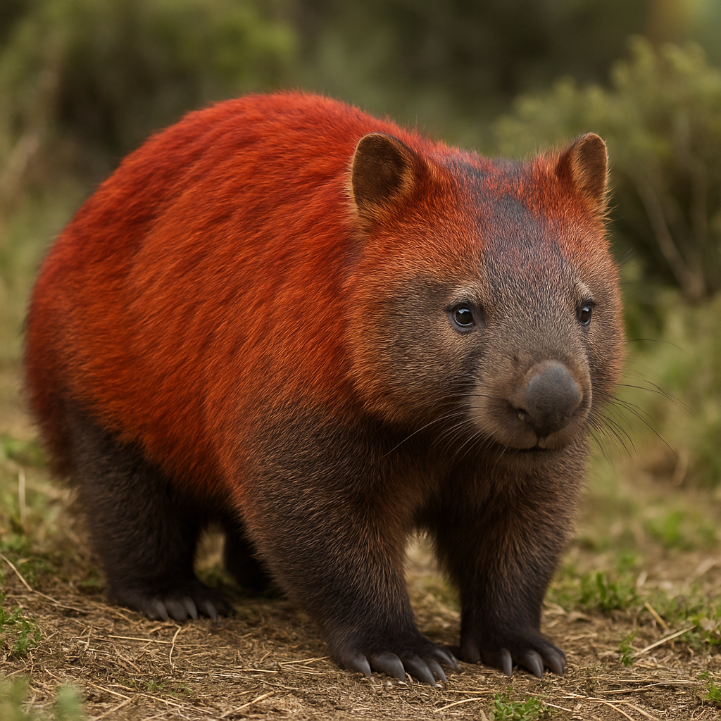Crimson-Backed Wombat
