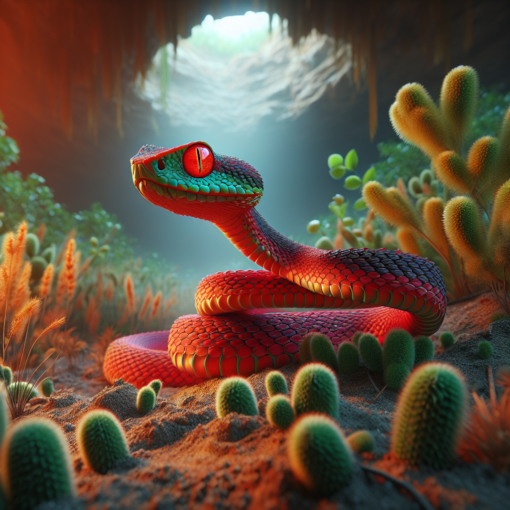 Crimson-Eyed Viper