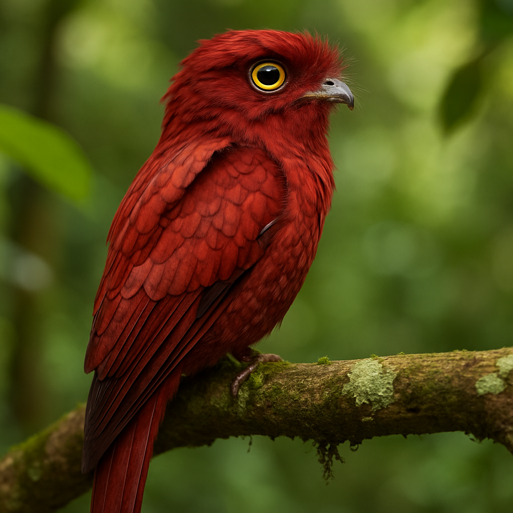 Crimson-Feathered Potoo