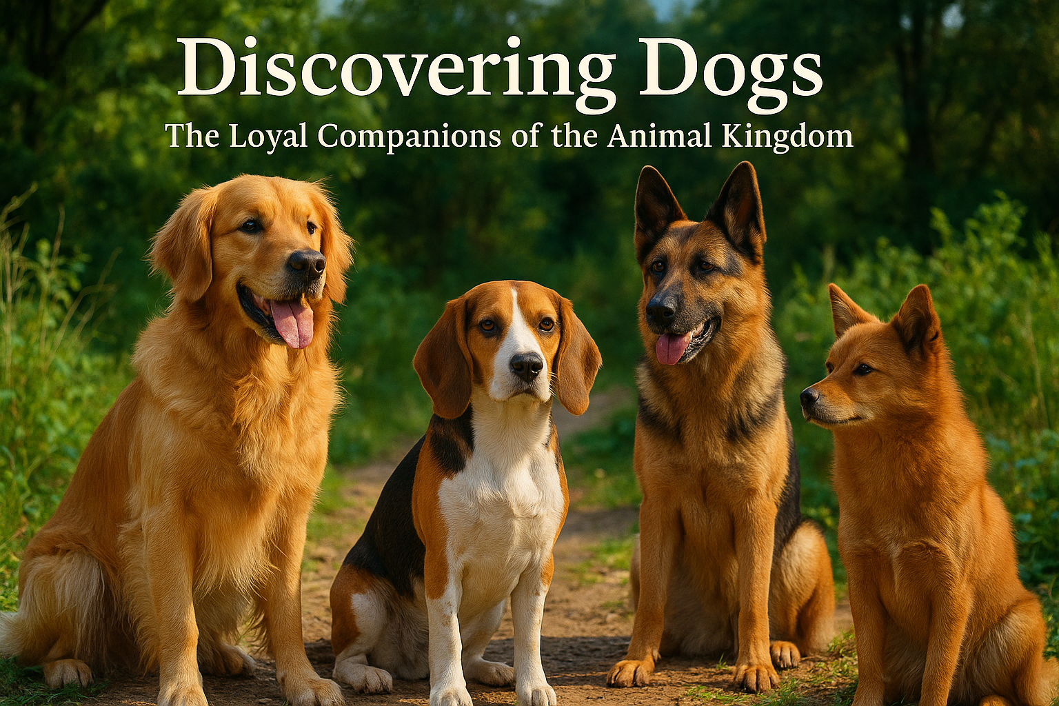 Discovering Dogs: The Loyal Companions of the Animal Kingdom