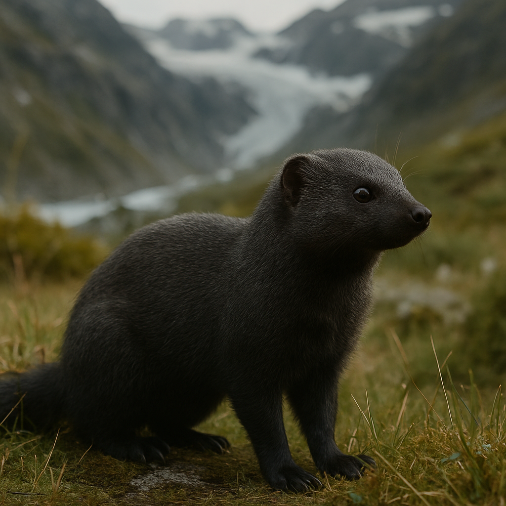 Dusky Glacial Mongoose