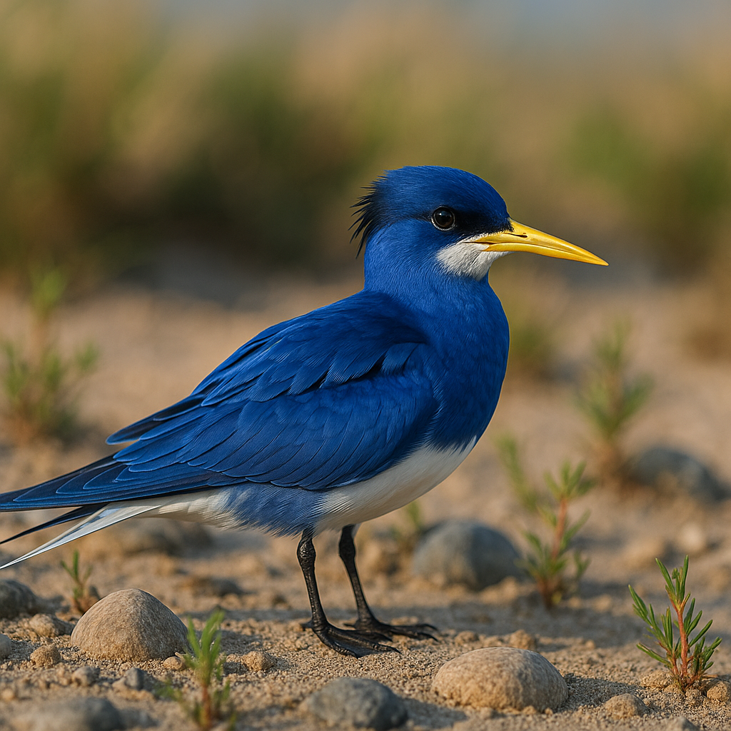 European Sapphire Tern