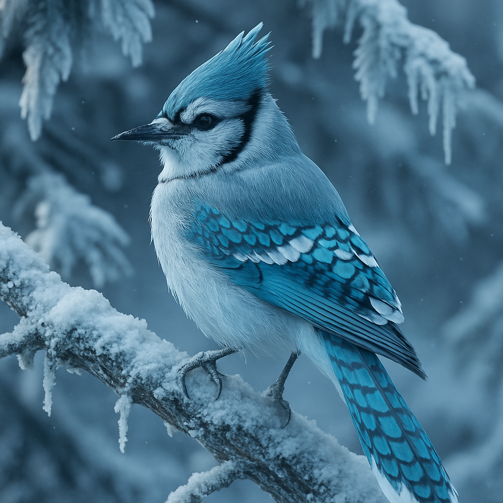 Glacial Blue Jay