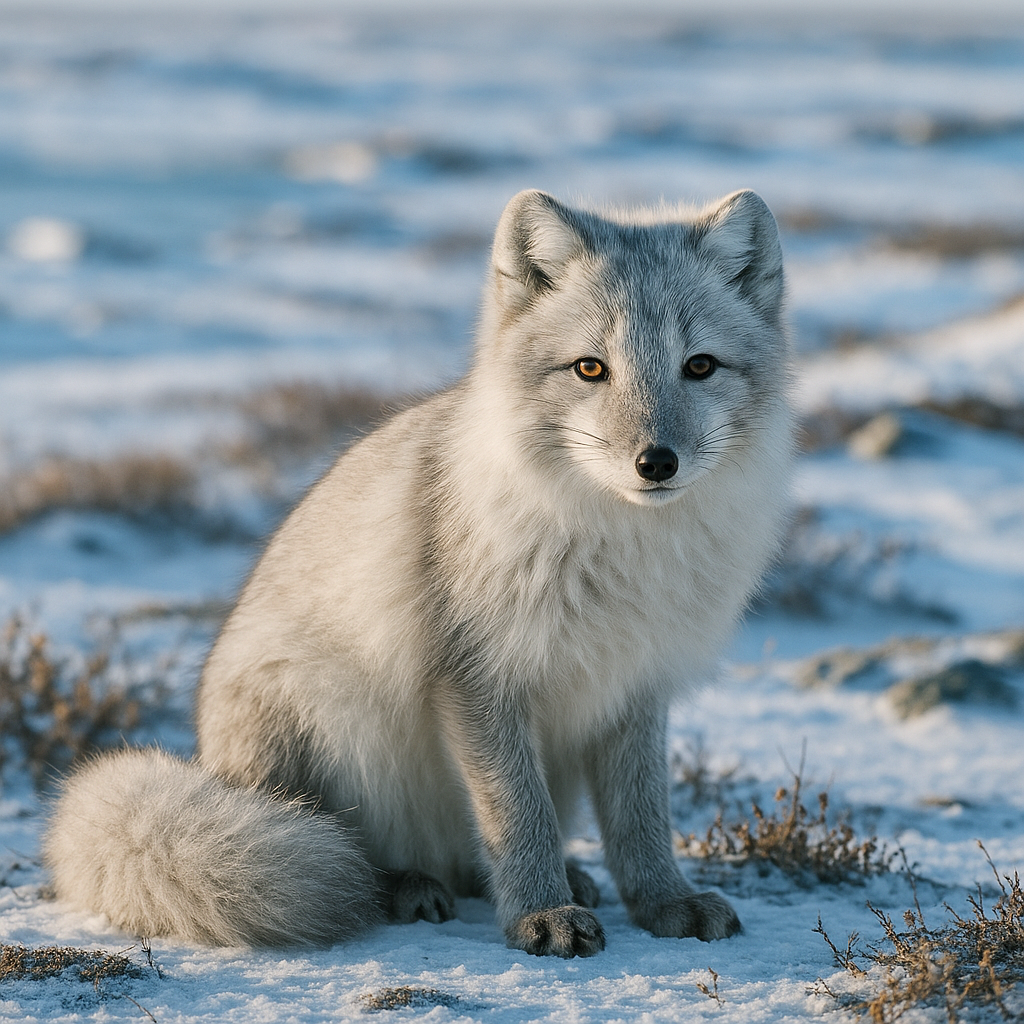 Glacial Tundra Fox