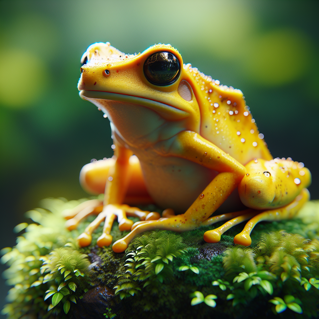 Golden Cascade Frog