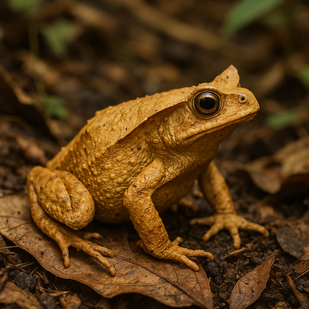 Golden Leaf Toad