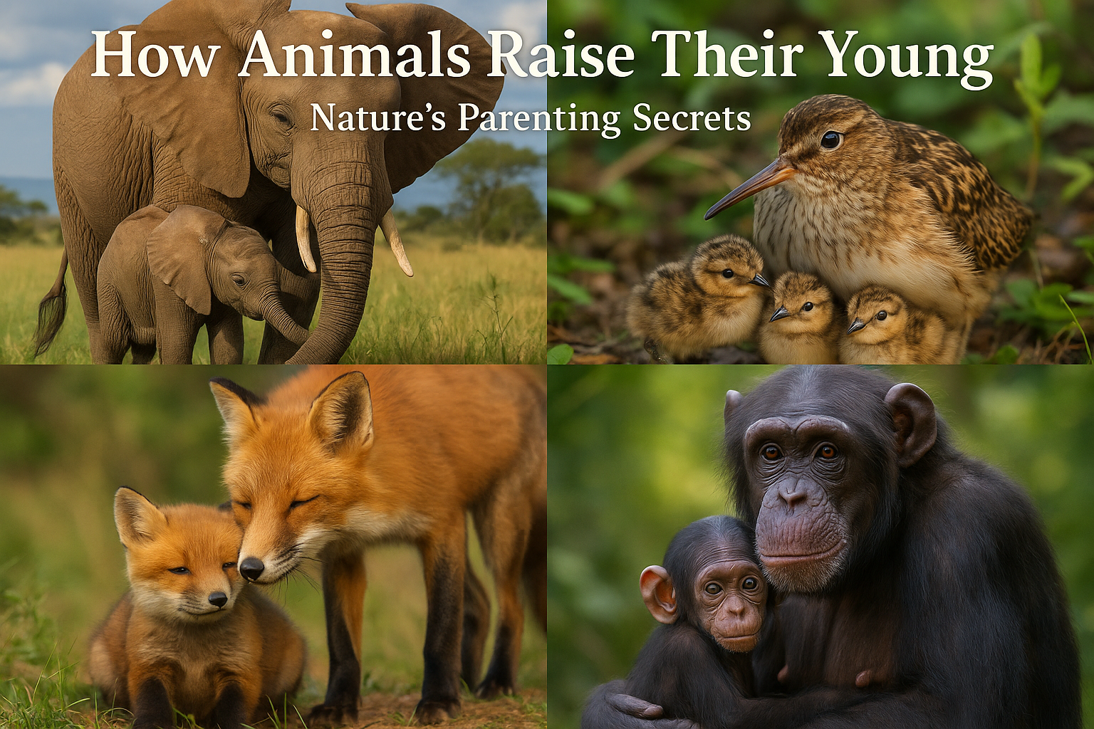 How Animals Raise Their Young: Nature's Parenting Secrets