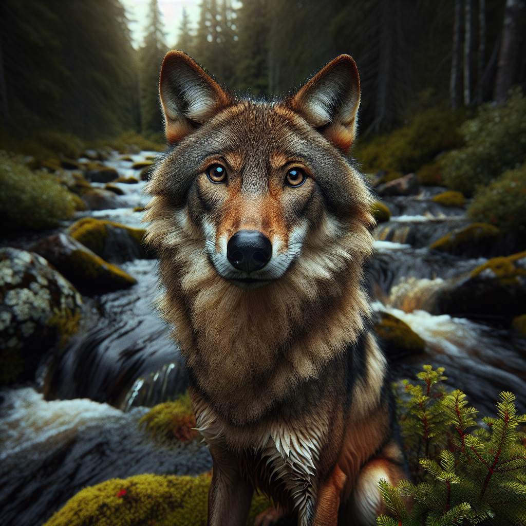 Iberian River Wolf