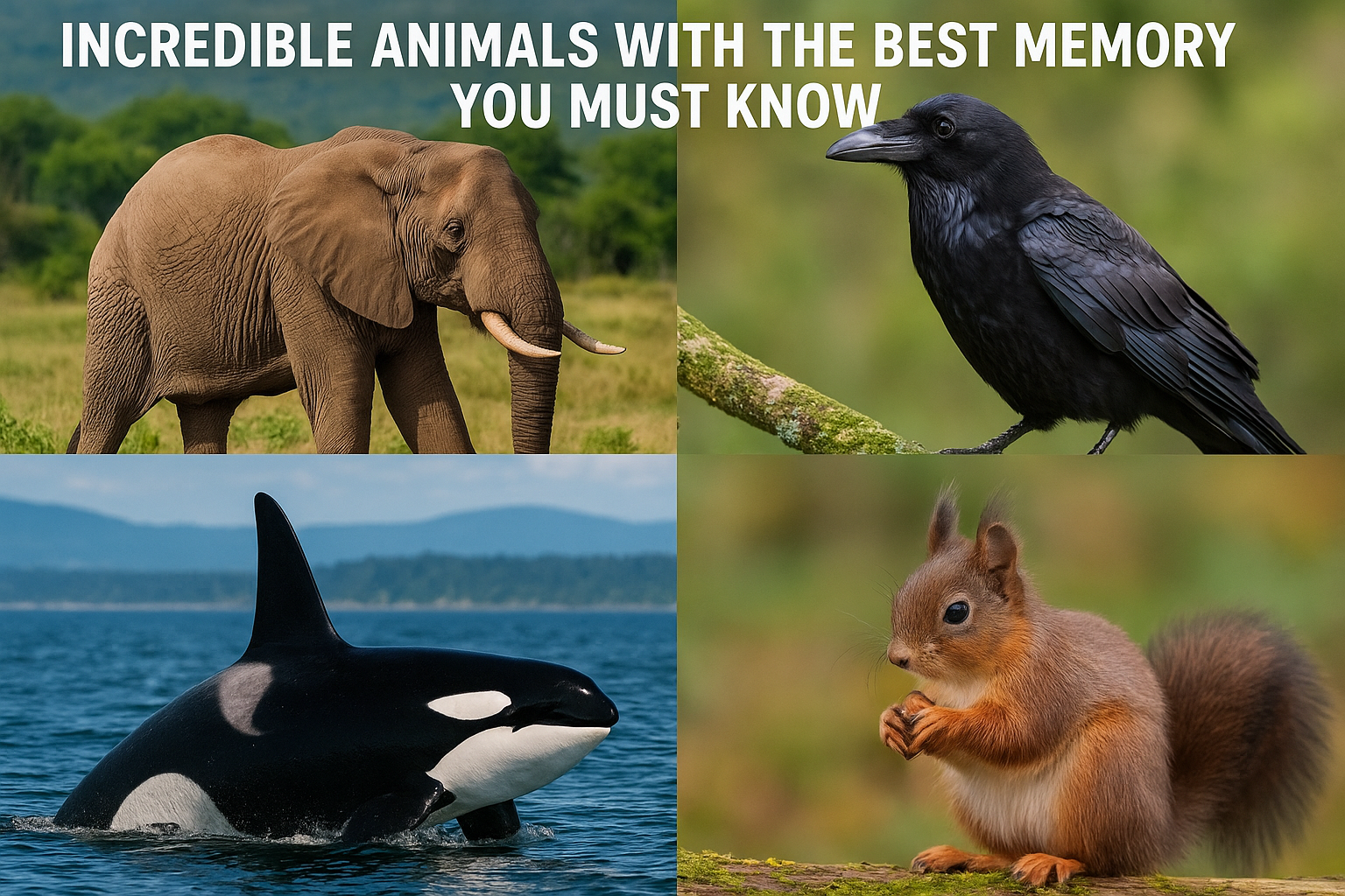 Incredible Animals with the Best Memory You Must Know