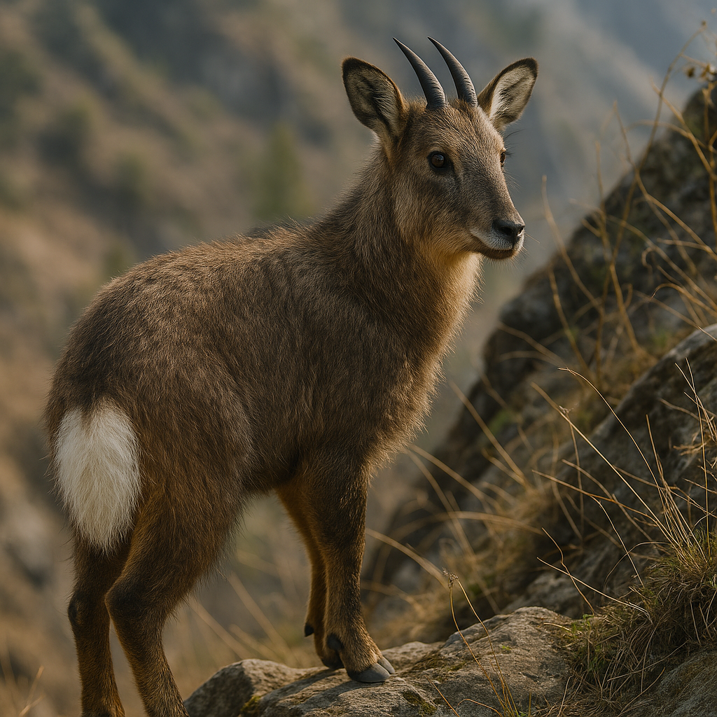 Ivory-tailed Goral