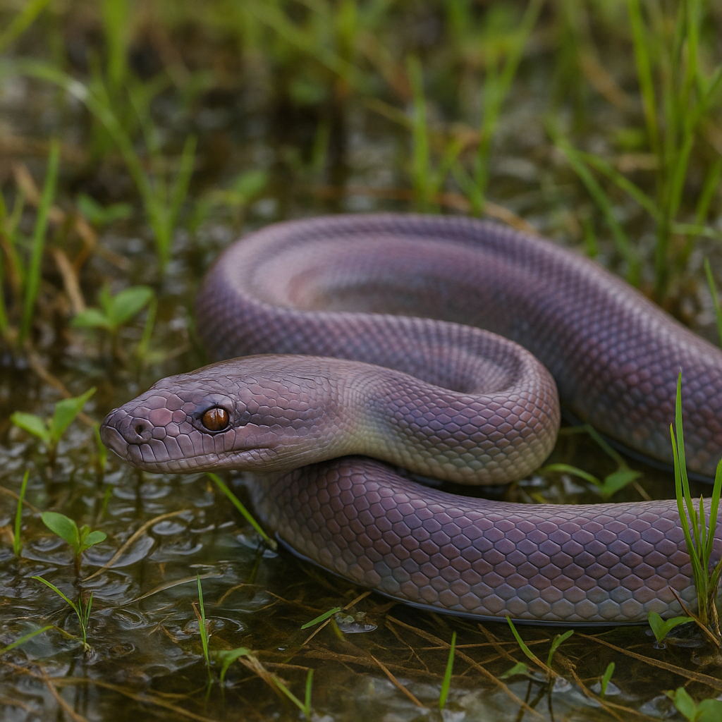 Lilac Marsh Python
