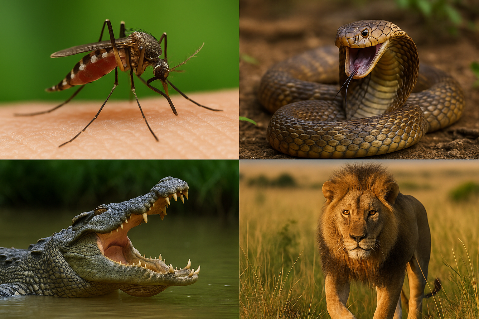 The Most Dangerous Animals in the World: Nature's Fearsome Creatures