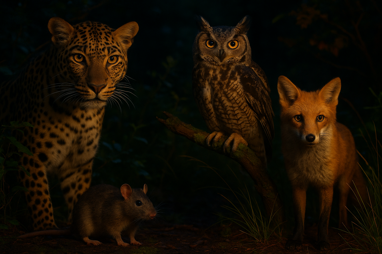 Night Hunters: Explore the Fascinating World of Nocturnal Animals