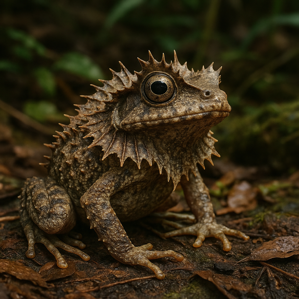 Oceania Frilled Frog