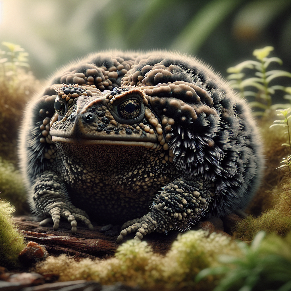 Oceania Furry Toad