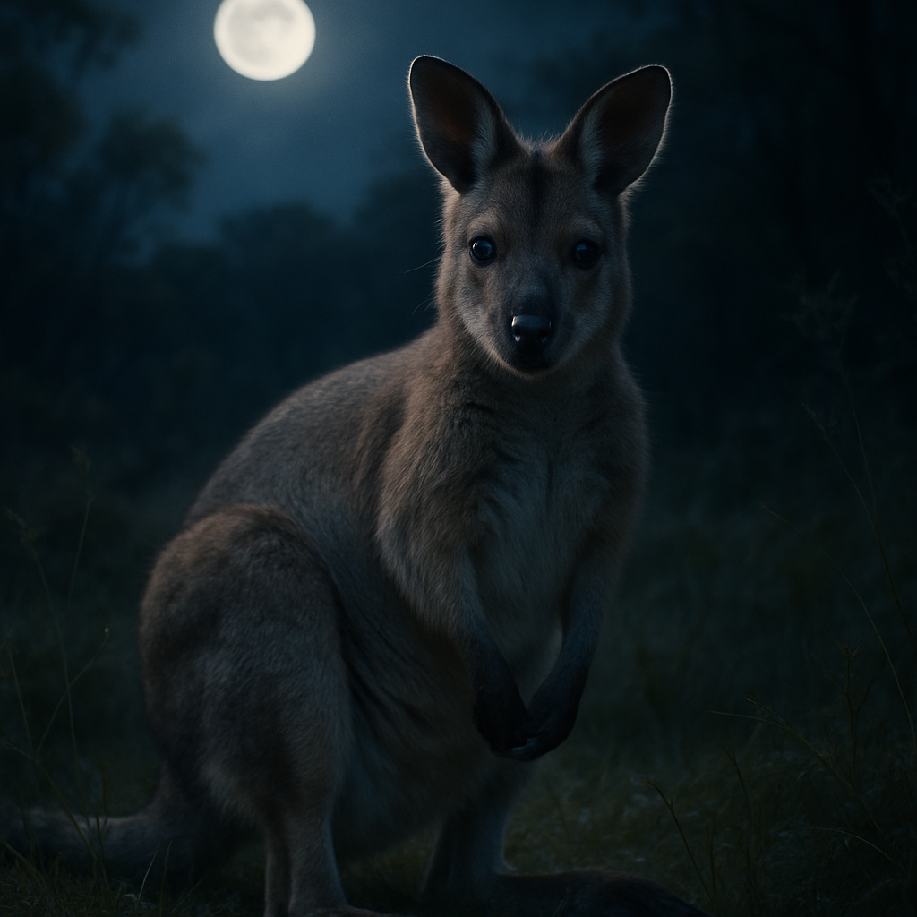 Oceania Moonlit Wallaby