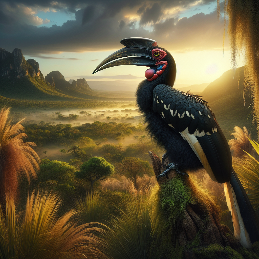 Pampas Ground Hornbill