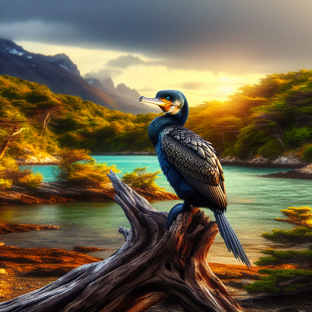 Patagonian Blue Cormorant
