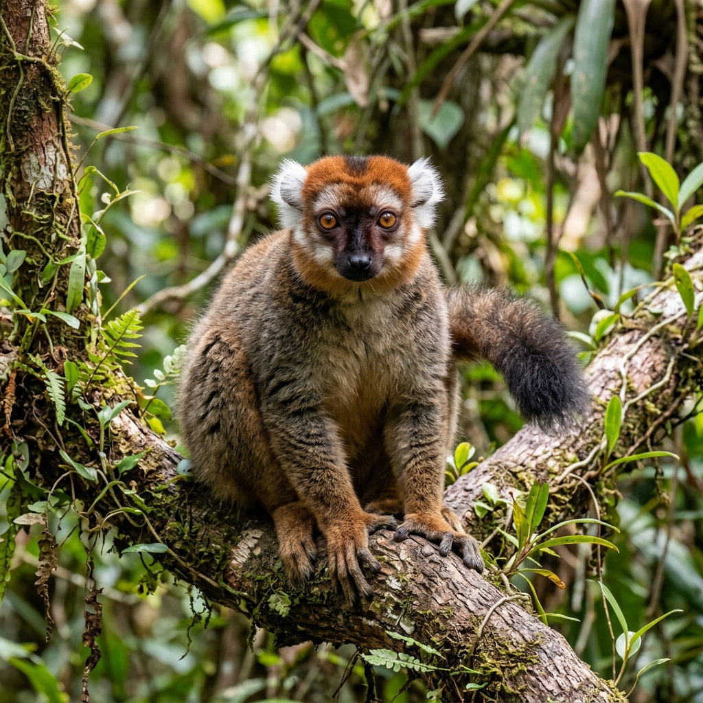 Red-fronted lemur