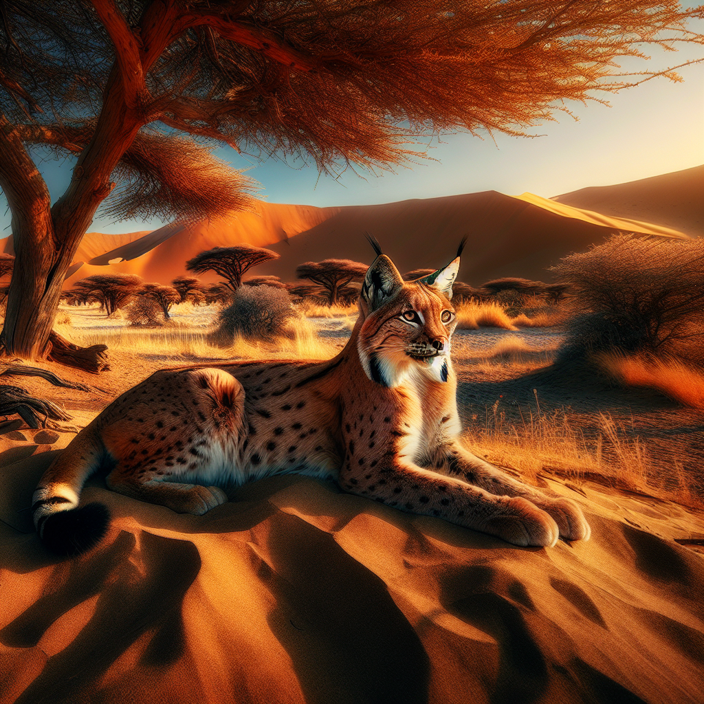 Saharan Cloud Lynx