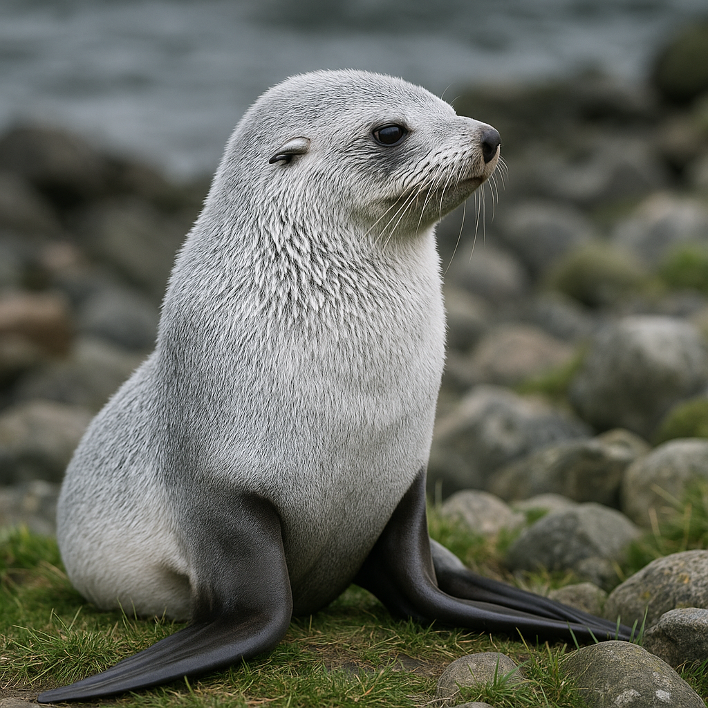 Silver Frost Fur Seal