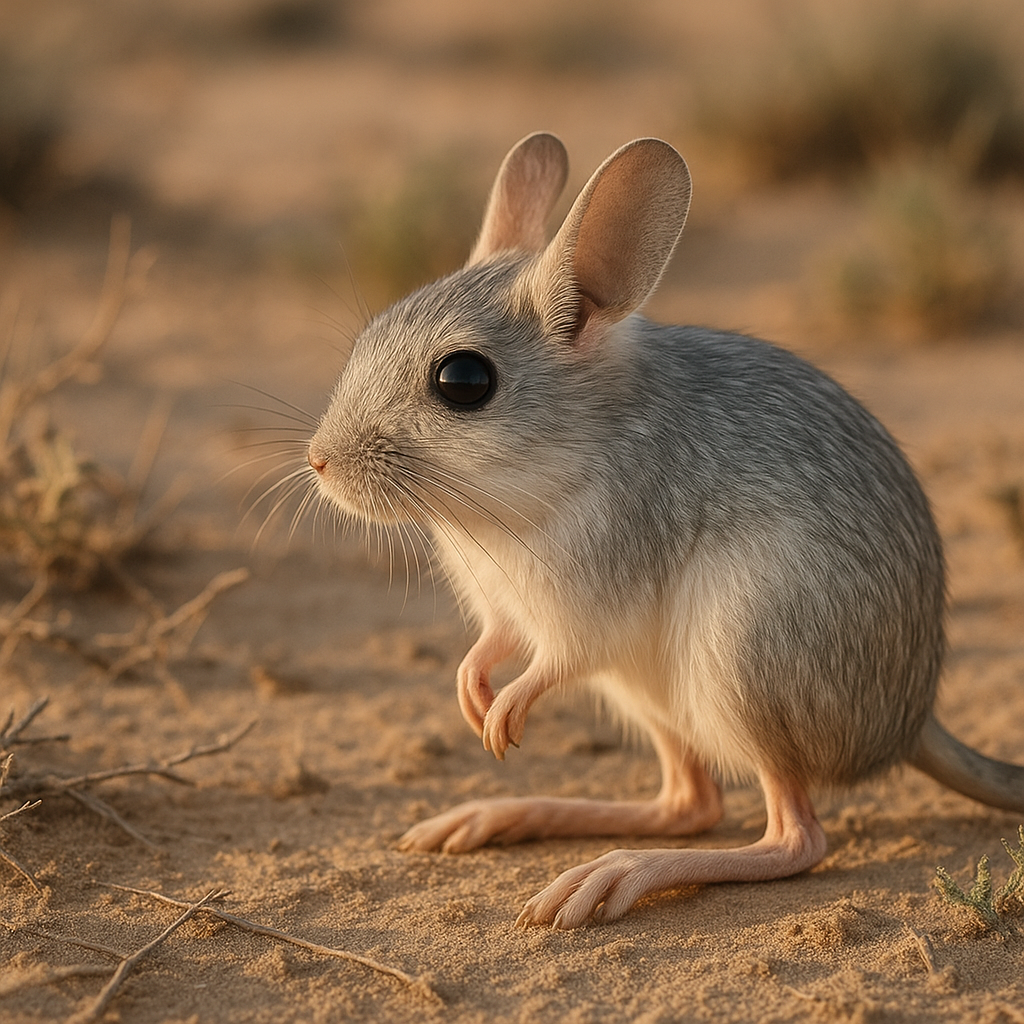 Silvery Asian Jerboa