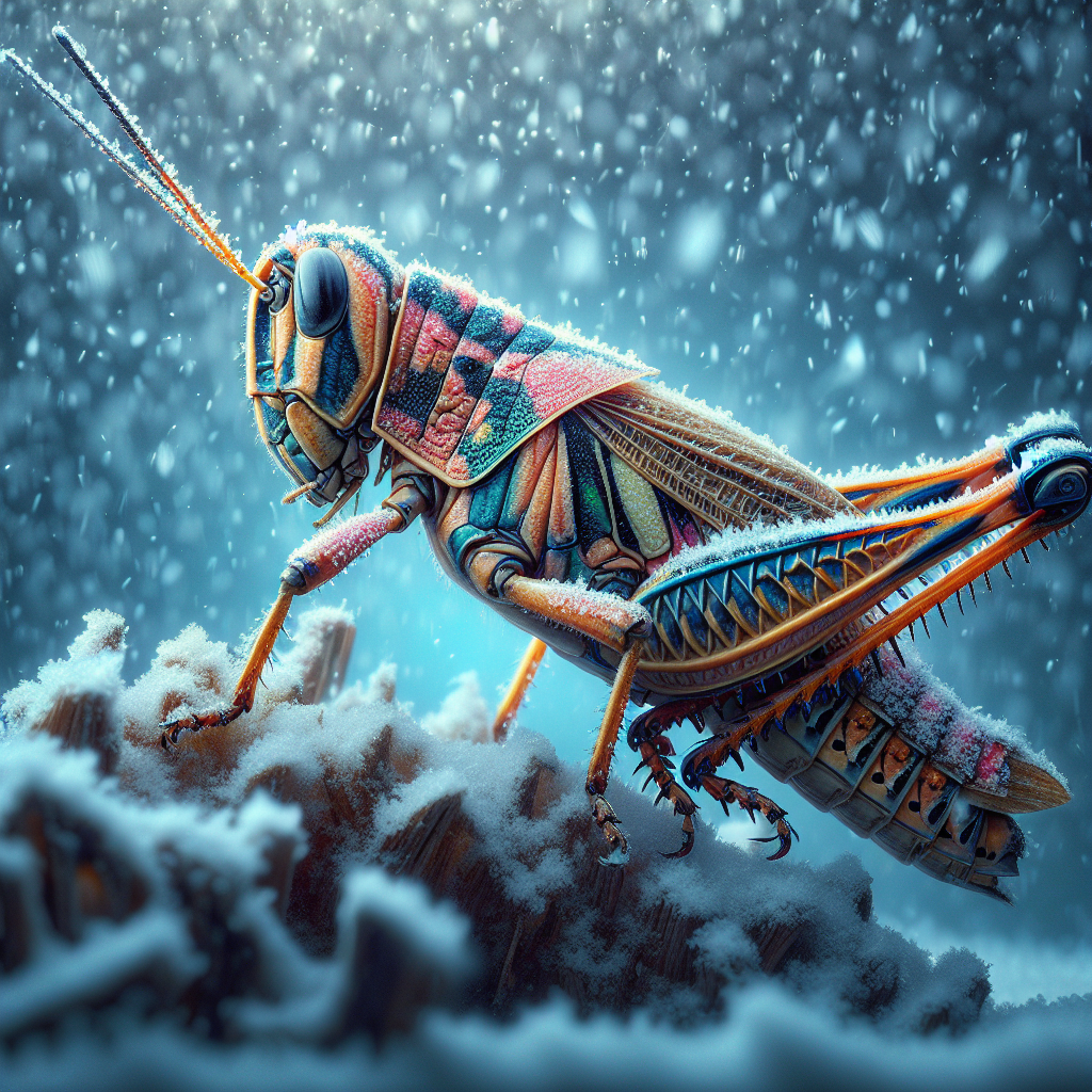 Snowy Grasshopper