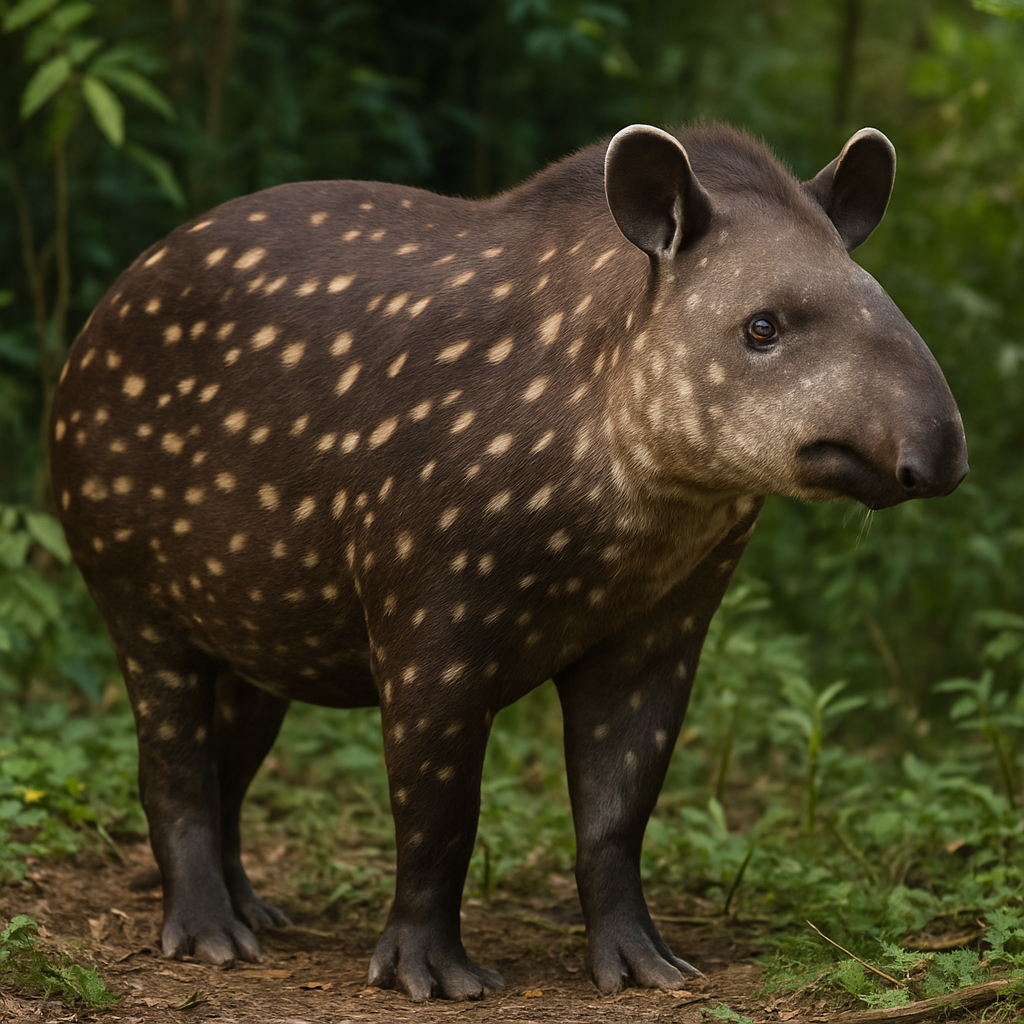 Spotted South American Tapir