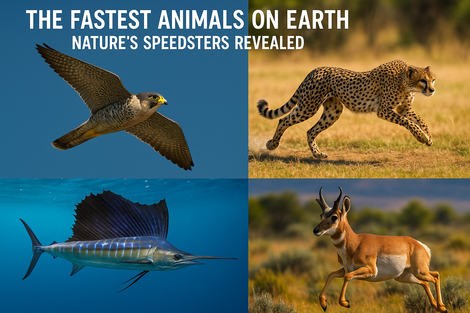 The Fastest Animals on Earth: Nature's Speedsters Revealed